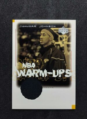 2000-01 Upper Deck Encore Warm-Ups Dermarr Johnson