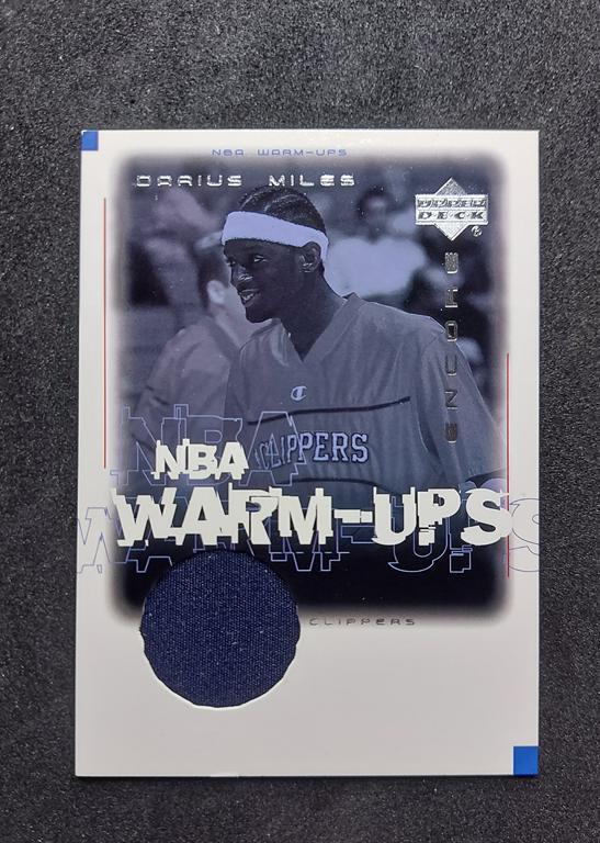 2000-01 Upper Deck Encore Warm-Ups Darius Miles