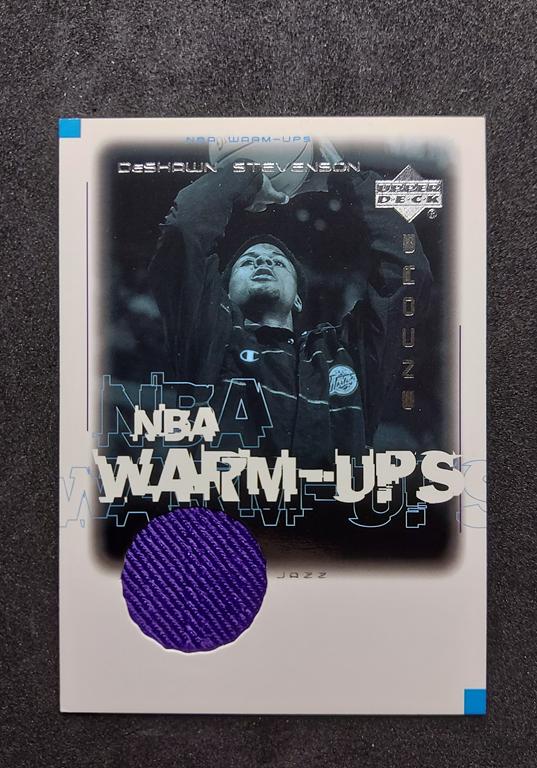 2000-01 Upper Deck Encore Warm-Ups Deshawn Stevenson