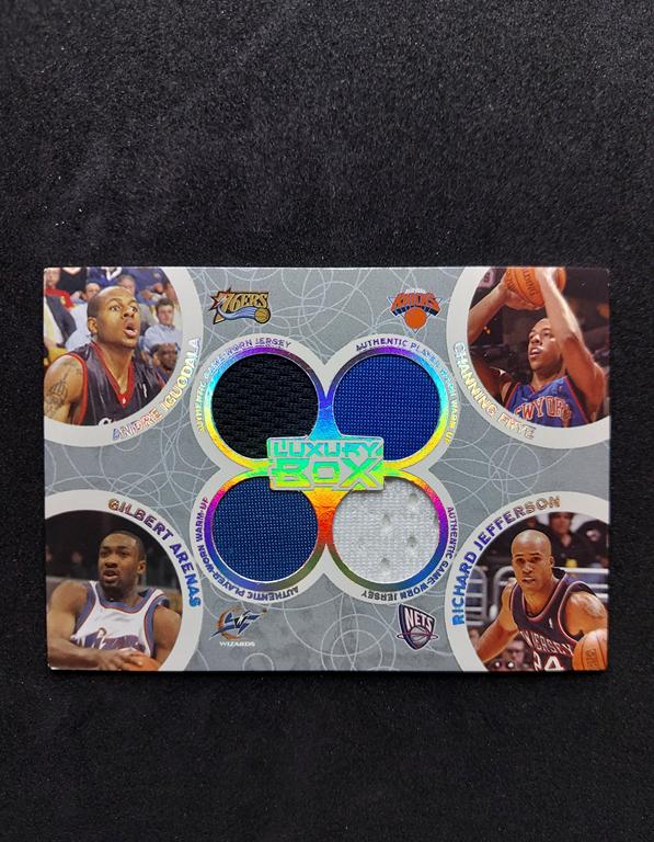 2005-06 Topps Luxury Box Iguodala, Frye, Arenas, Jefferson 138/193