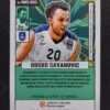 2024-25 Panini Donruss Euroleague Net Marvels Dusko Savanovic Auto 63/99