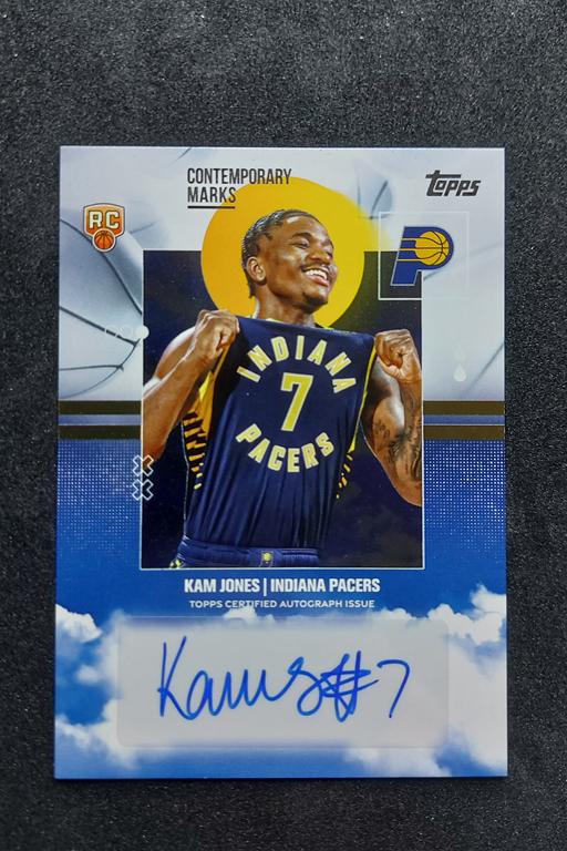 2025-26 Topps Contemporary Marks Kam Jones RC Auto
