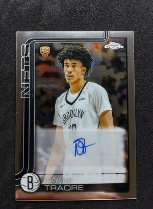2025-26 Topps Chrome Nolan Traore RC Auto