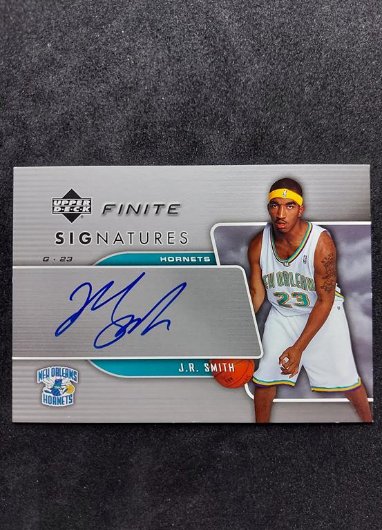 2004-05 Upper Deck Finite Signatures J.R. Smith RC Auto