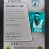 2004-05 Upper Deck Finite Signatures J.R. Smith RC Auto