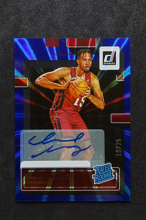 2022-23 Panini Donruss Isaiah Mobley RC Auto 19/25