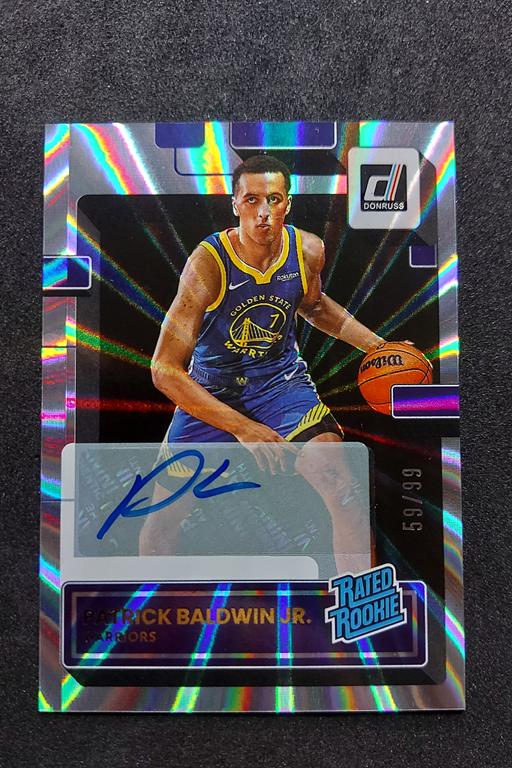 2022-23 Panini Donruss Patrick Baldwin Jr. RC Auto 59/99
