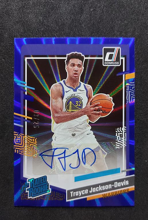 2023-24 Panini Donruss Trayce Jackson-Davis RC Auto 03/25