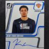 2024-25 Panini Donruss Next Day Auto Kevin McCullar Jr. RC