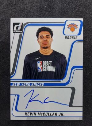 2024-25 Panini Donruss Next Day Auto Kevin McCullar Jr. RC