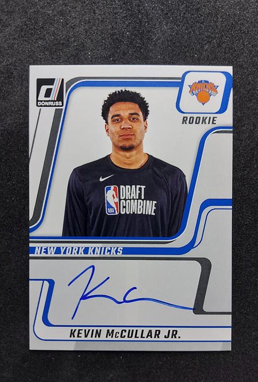2024-25 Panini Donruss Next Day Auto Kevin McCullar Jr. RC