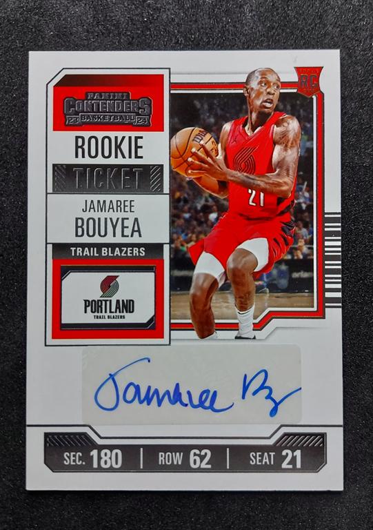 2023-24 Panini Contenders Rookie Ticket Jamaree Bouyea RC Auto