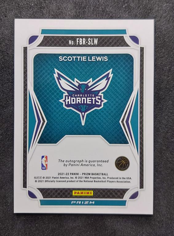 2021-22 Panini Prizm Fast Break Scottie Lewis RC Auto