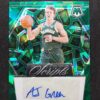 2024-25 Panini Mosaic Scripts A.J. Green Green Cracked Ice Auto