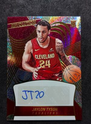 2024-25 Panini Revolution Jaylon Tyson RC Auto