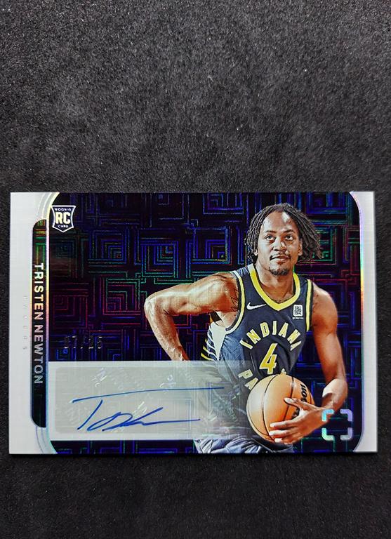 2024-25 Panini Photogenic Tristen Newton RC Auto 07/25