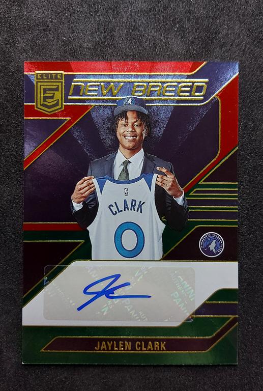 2023-24 Panini Elite New Breed Jaylen Clark RC Auto