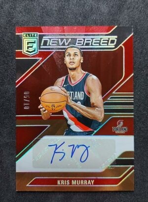 2023-24 Panini Elite New Breed Kris Murray RC Auto 05/10