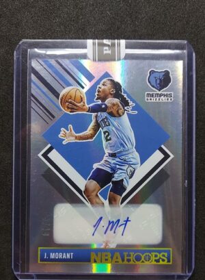 2024-25 Panini Hoops Tribute Ja Morant Auto 09/10