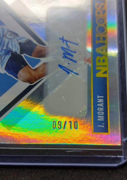2024-25 Panini Hoops Tribute Ja Morant Auto 09/10