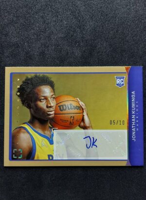 2021-22 Panini Photogenic Jonathan Kuminga RC Auto 05/10