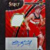 2021-22 Panini Select Corey Kispert RPA Red Wave RC Auto