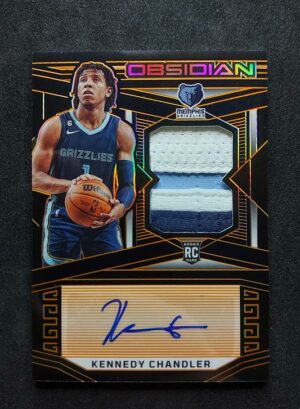2022-23 Panini Obsidian Kennedy Chandler RPA RC Auto 29/35
