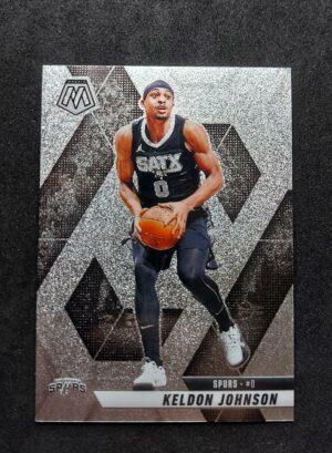 2024-25 Panini Mosaic Keldon Johnson Glitter SP #9