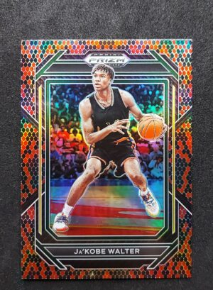 2023-24 Prizm Draft Picks Ja'Kobe Walter Snakeskin SP #27