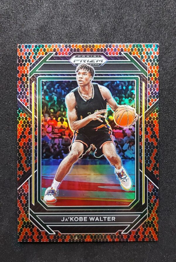 2023-24 Prizm Draft Picks Ja'Kobe Walter Snakeskin SP #27