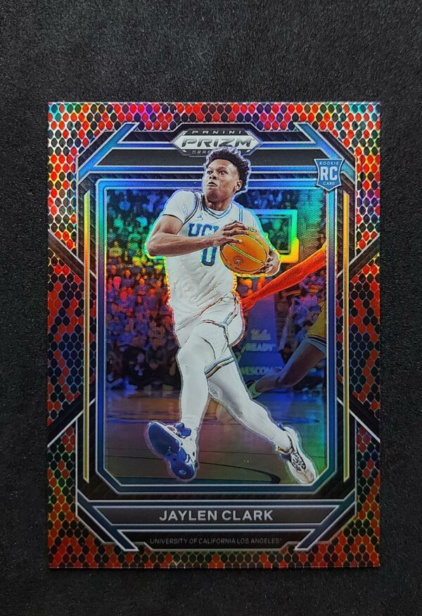 2023-24 Prizm Draft Picks Jaylen Clark Snakeskin SP RC #6