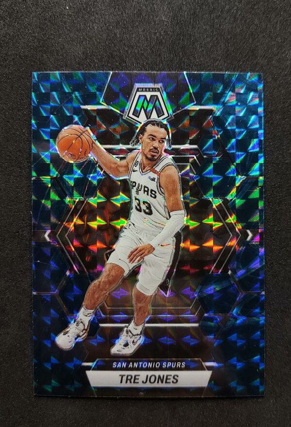2022-23 Panini Mosaic Tre Jones Genesis SP #173