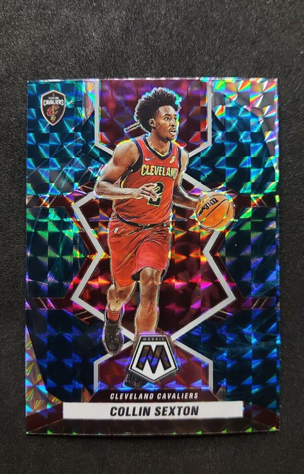 2021-22 Panini Mosaic Collin Sexton Genesis SP #185