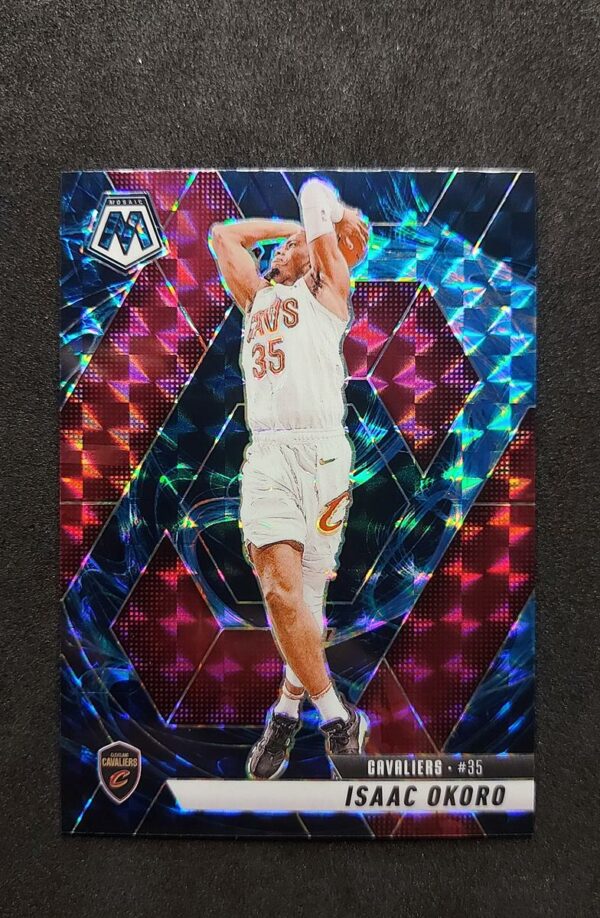 2024-25 Panini Mosaic Isaac Okoro Genesis SP #12