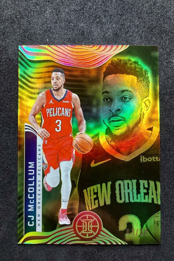 2021-22 Panini Illusions CJ McCollum 03/10 #82