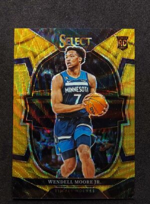 2022-23 Panini Select Wendell Moore Jr RC 08/10 #73
