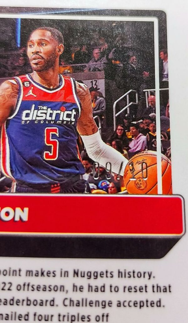 2022-23 Panini Optic Will Barton Gold Wave 01/10 #166
