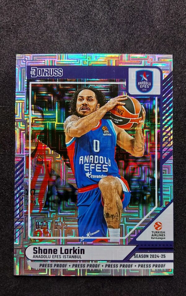 2024-25 Panini Donruss Euroleague Shane Larkin 021/275 #14