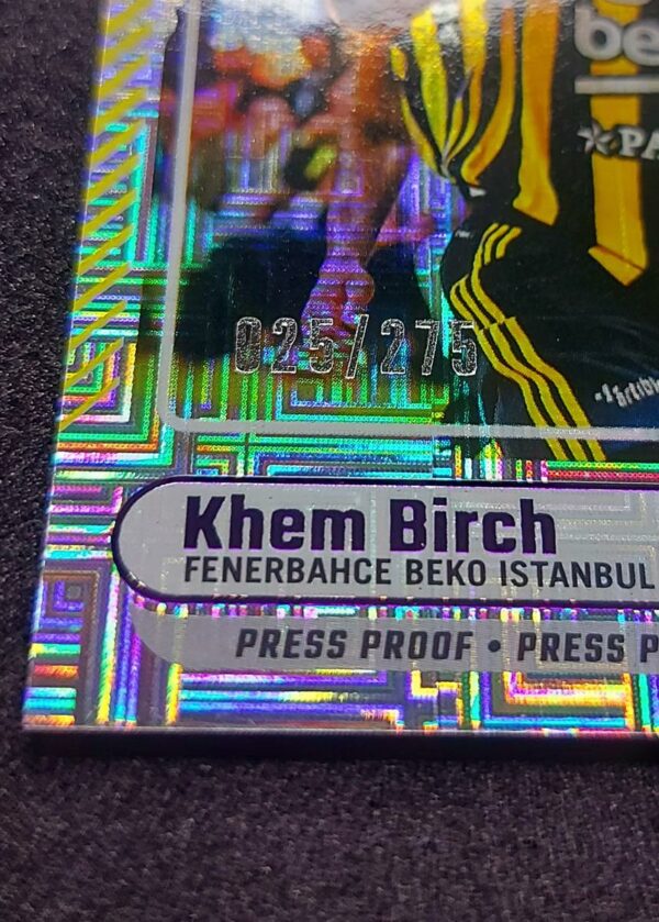 2024-25 Panini Donruss Euroleague Khem Birch 025/275 #9