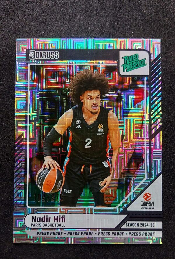 2024-25 Panini Donruss Euroleague Nadir Hifi 102/275 #159