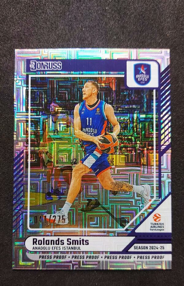 2024-25 Panini Donruss Euroleague Rolands Smits 041/275 #146