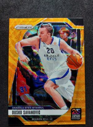 2024-25 Panini Prizm Euroleague Dusko Savanovic 13/60 #133