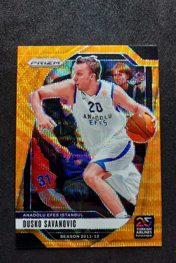 2024-25 Panini Prizm Euroleague Dusko Savanovic 13/60 #133