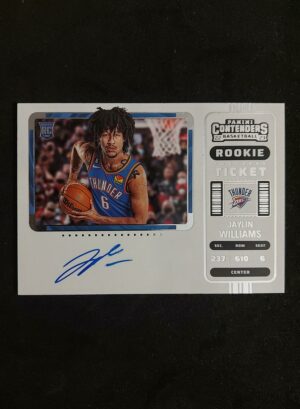 2022-23 Panini Contenders Rookie Ticket Jaylin Williams RC Auto