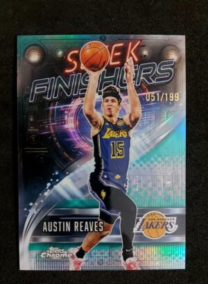 2025-26 Topps Chrome Sleek Finishers Austin Reaves 051/199