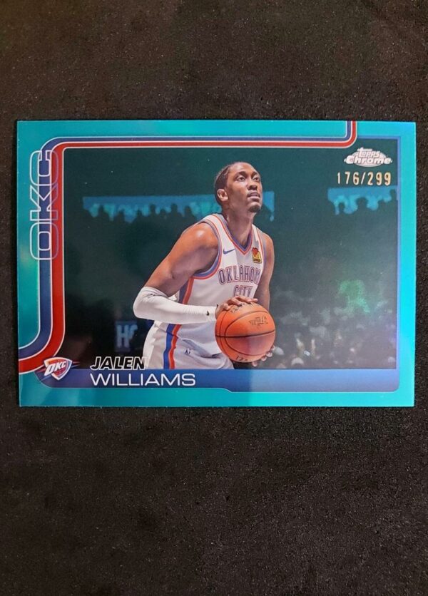 2025-26 Topps Chrome Jalen Williams #187 176/299