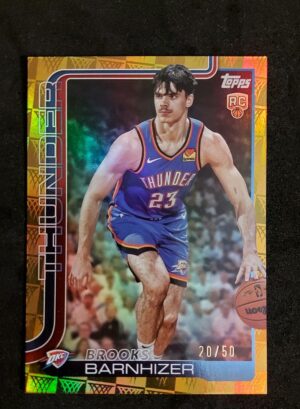 20260429_234312 2025-26 Topps Brooks Barnhizer #245 20/50 RC