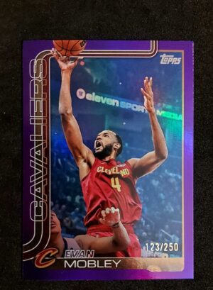 2025-26 Topps Evan Mobley #82 123/250