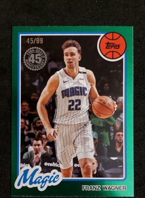 2025-26 Topps Franz Wagner 45/99 45th Anniversary