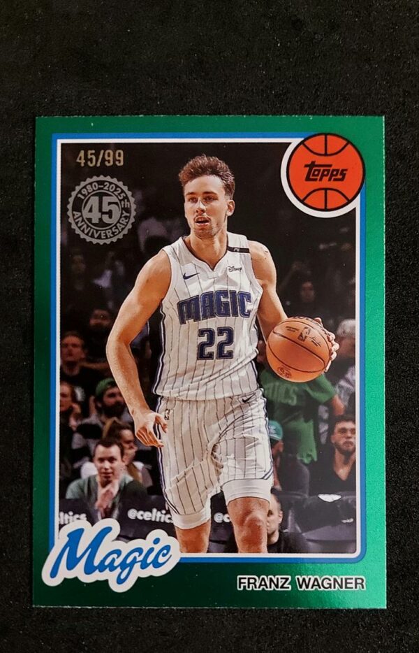2025-26 Topps Franz Wagner 45/99 45th Anniversary